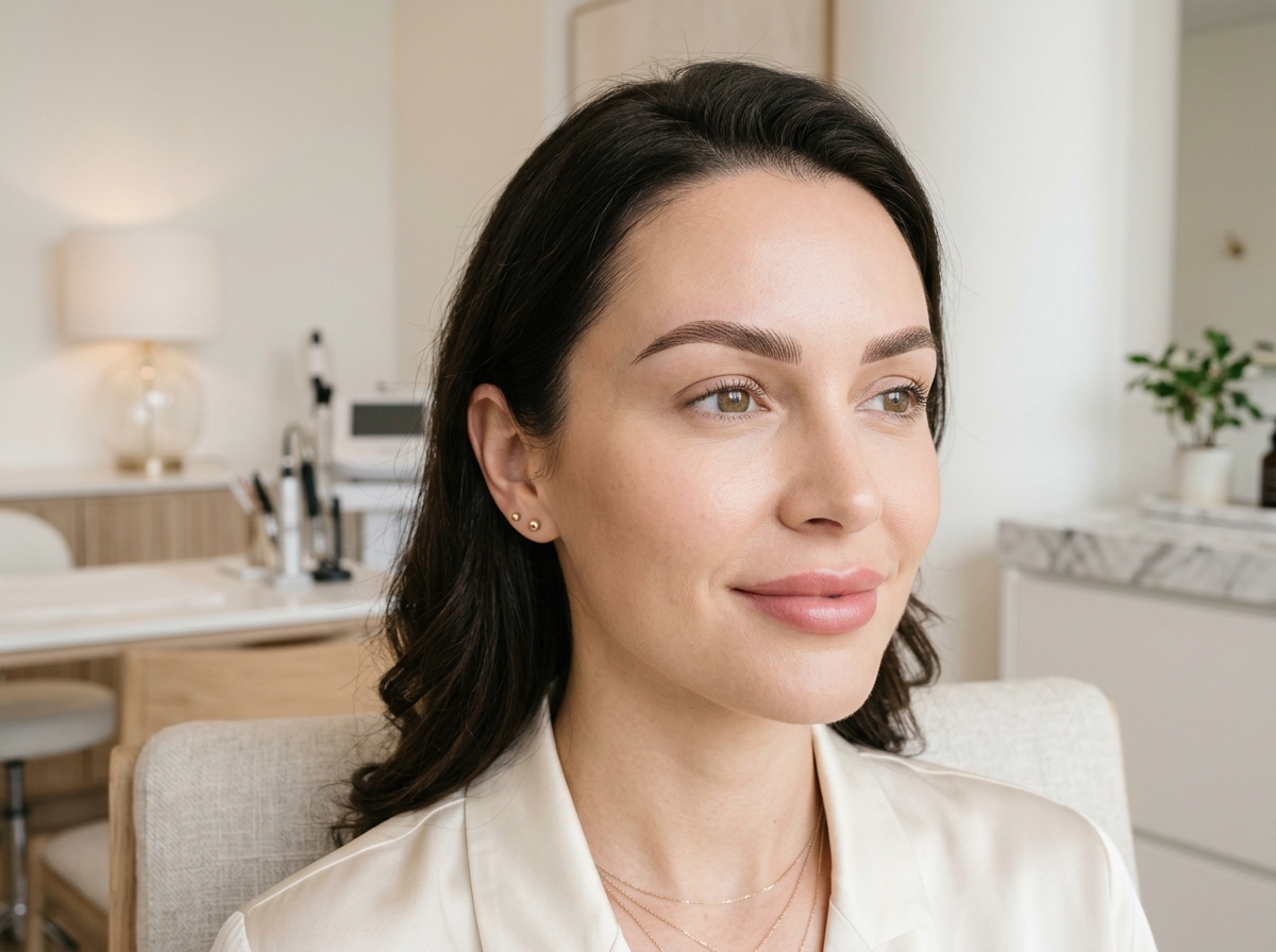 Permanent Makeup (PMU) aesthetic treatments including microblading, ombré brows and lip blush